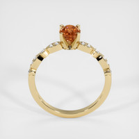 0.80 Ct. Gemstone Ring, 14K Yellow Gold 3