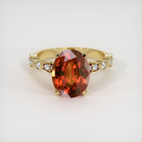 5.16 Ct. Gemstone Ring, 14K Yellow Gold 1