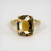 8.54 Ct. Gemstone Ring, 14K Yellow Gold 1