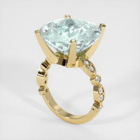 12.88 Ct. Gemstone Ring, 14K Yellow Gold 2