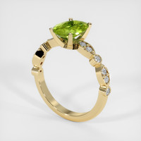 1.47 Ct. Gemstone Ring, 18K Yellow Gold 2