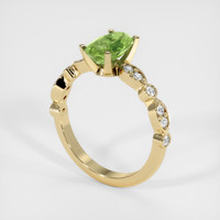 1.28 Ct. Gemstone Ring, 18K Yellow Gold 2