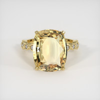 7.99 Ct. Gemstone Ring, 18K Yellow Gold 1