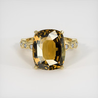 8.54 Ct. Gemstone Ring, 18K Yellow Gold 1