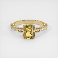 1.68 Ct. Gemstone Ring, 18K Yellow Gold 1