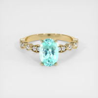 1.82 Ct. Gemstone Ring, 18K Yellow Gold 1