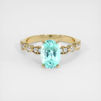 1.82 Ct. Gemstone Ring, 18K Yellow Gold 1