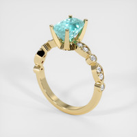 1.82 Ct. Gemstone Ring, 18K Yellow Gold 2