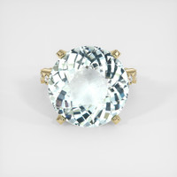 12.88 Ct. Gemstone Ring, 18K Yellow Gold 1