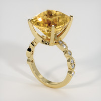 8.80 Ct. Gemstone Ring, 18K Yellow Gold 2