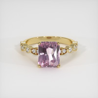 3.06 Ct. Sapphire Ring, 18K Yellow Gold 1