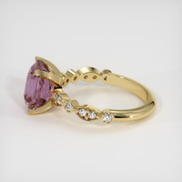 3.06 Ct. Sapphire Ring, 18K Yellow Gold 4