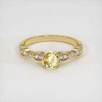 1.69 Ct. Sapphire Ring, 18K Yellow Gold 1