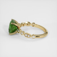 3.10 Ct. Sapphire Ring, 18K Yellow Gold 4
