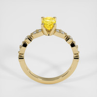 1.09 Ct. Sapphire Ring, 18K Yellow Gold 3