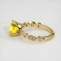 1.78 Ct. Sapphire Ring, 18K Yellow Gold 4