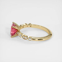 1.61 Ct. Sapphire Ring, 18K Yellow Gold 4