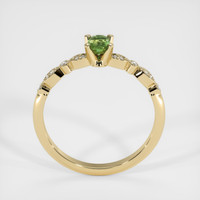 0.38 Ct. Bi Color Sapphire Ring, 18K Yellow Gold 3