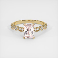 2.57 Ct. Sapphire Ring, 18K Yellow Gold 1