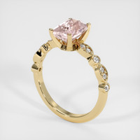 2.57 Ct. Sapphire Ring, 18K Yellow Gold 2