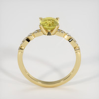 1.49 Ct. Yellow Sapphire Ring, 18K Yellow Gold 3