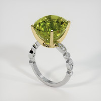 10.65 Ct. Gemstone Ring, 14K Yellow & White 2