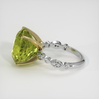 10.65 Ct. Gemstone Ring, 14K Yellow & White 4