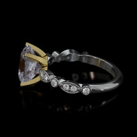 2.00 Ct. Gemstone Ring, 14K Yellow & White 4