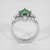 1.80 Ct. Green Sapphire Ring, Platinum 950 3