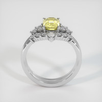 1.59 Ct. Yellow Sapphire Ring, Platinum 950 3
