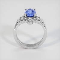 2.30 Ct. Sapphire Ring, 14K White Gold 3