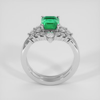 1.91 Ct. Emerald Ring, 18K White Gold 3