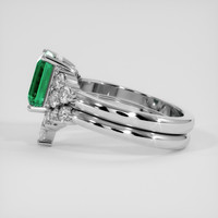 1.91 Ct. Emerald Ring, 18K White Gold 4