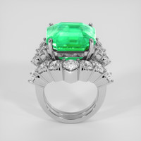 17.22 Ct. Emerald Ring, 18K White Gold 3