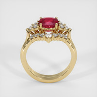 2.05 Ct. Ruby Ring, 14K Yellow Gold 3