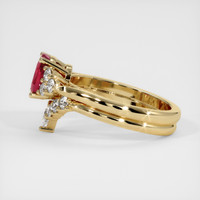 2.05 Ct. Ruby Ring, 14K Yellow Gold 4