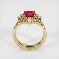 1.35 Ct. Ruby Ring, 14K Yellow Gold 3