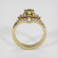 1.79 Ct. Bi Color Sapphire Ring, 14K Yellow Gold 3