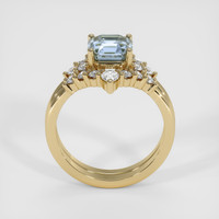 1.53 Ct. Bi Color Sapphire Ring, 18K Yellow Gold 3
