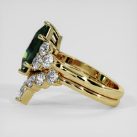 3.86 Ct. Bi Color Sapphire Ring, 14K Yellow Gold 4