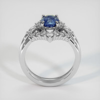 2.03 Ct. Sapphire Ring, 14K White Gold 3