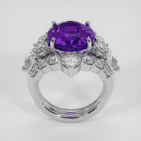6.74 Ct. Gemstone Ring, 18K White Gold 3