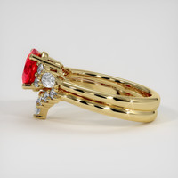 1.81 Ct. Ruby Ring, 14K Yellow Gold 4