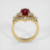 2.44 Ct. Ruby Ring, 18K Yellow Gold 3