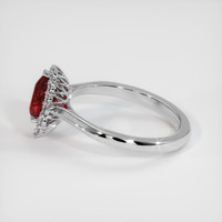 1.01 Ct. Ruby Ring, Platinum 950 4