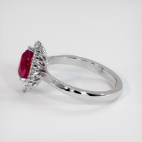 1.74 Ct. Ruby Ring, Platinum 950 4