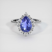 2.78 Ct. Color Change Sapphire Ring, Platinum 950 1