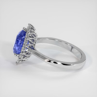 2.78 Ct. Color Change Sapphire Ring, 14K White Gold 4