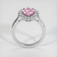 3.00 Ct. Sapphire Ring, 18K White Gold 3