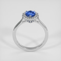 1.19 Ct. Bi Color Sapphire Ring, 18K White Gold 3